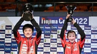 張本智和と早田ひながTリーグ個人戦初代チャンピオンに！パリ五輪国内選考会で連続優勝【卓球 NOJIMA CUP 2022】