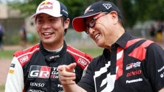トヨタの豊田章男社長「パワーステージでWRCの喜びを感じた」