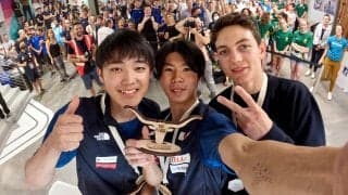 ボルダリングで通谷律が金　日本勢8個のメダル獲得【クライミング世界ユース選手権2022】