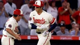大谷翔平、昨季最多勝コールから逆転３ラン！日本人初の２年連続３０本塁打に米記者も感嘆「ノリに乗っている！」