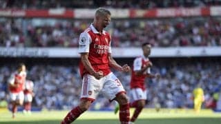 「ほんまに綺麗すぎる…」「無双の美しさ」アーセナルMFの世界的美人妻の「ユニフォームワンピ姿」が話題に！ 「勝利の女神」と称えられた衝撃的投稿