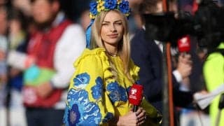 「なんて美しいんだ」「無双している」ジンチェンコの妻がアーセナルユニ姿を披露も美し過ぎて大騒ぎに「とても似合っている」