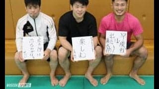 早慶戦直前特集　第２回　百瀬敦也主将×仲島聖悟副将×佐藤虎太郎