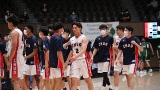 ６勝１敗で３位キープも、「誰一人満足していない」（＃２内尾）ー第98回関東大学バスケットボールリーグ戦　対青学大１回戦