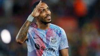 「彼を連れ戻して」バルセロナのオーバメヤン惜別動画に悲痛の声！ 半年間のみの所属となった韋駄天FWにクラブも「たくさんの思い出をありがとう」