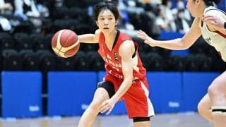 U18女子日本代表の横山智那美…アジア選手権に向けて「自分の強みを出し惜しみすることなく」と意気込む