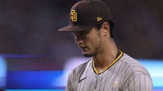 【MLB】156kmが直撃…球審にダルビッシュが“神対応”　気遣いにファン感激「素敵やなぁ」