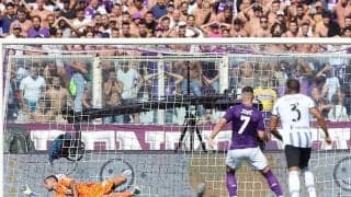 ミリク2戦連発も劣勢ユベントス、ヨビッチのPK失敗に救われフィオレンティーナにドロー《セリエA》