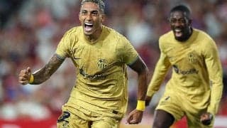 バルサが敵地でセビージャ粉砕！　レヴィ3戦連発にクンデが2Aで痛烈恩返し《ラ・リーガ》