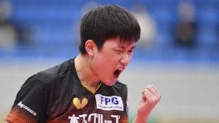 パリ五輪選考会 優勝候補の大本命 張本智和「日本の選手とは精神的に受け身になってしまう」【卓球 全農CUP TOP32 みどころ】