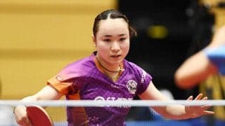 伊藤美誠 小学生の村田に貫禄のストレート勝ちで初戦突破【卓球 全農CUP TOP32】