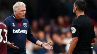 チェルシー戦で勝ち点を落としたモイーズ監督がVARに激怒「もはや信用できない」