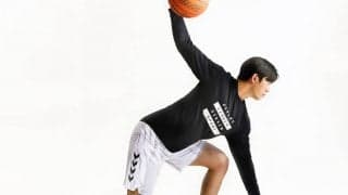 ヒュンメルがBリーグクラブ着用のバスケットボール専用ウェア発売