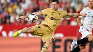 「バロンドールだ」完璧すぎる胸トラボレー、レヴァンドフスキの3戦連続弾に賛辞止まず「レヴァンゴールスキ」