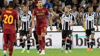 自滅ローマがウディネーゼに惨敗…久々スクデットへの機運しぼむ今季初黒星に《セリエA》