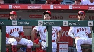 【MLB】大谷翔平、24試合ぶり今季5度目の欠場　今季最多111球の熱投翌日、監督代行「休養日」