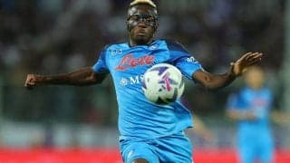 ナポリ、オシムヘンが筋肉の問題で全体練習を欠席 CL初戦のリバプール戦を欠場か