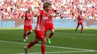 【ブンデスリーガ】堂安律、決勝点に地元紙も「手も足もでない存在」と絶賛　今季2度目のベストイレブン　