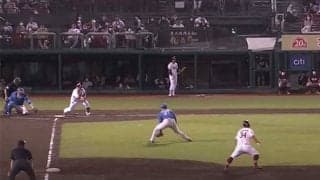 清宮幸太郎の「反射神経が素晴らしい」　“恐怖のゴロ”さばいた超反応が50万再生