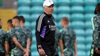 CL連覇狙うアンチェロッティ、セルティックとの初戦は「複雑なものに」