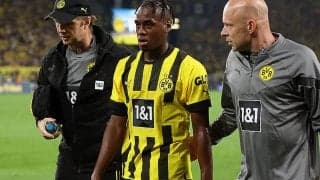 ドルトムントに痛手…バイノー＝ギテンスが約3カ月の長期離脱へ