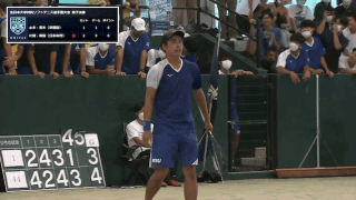 全日本大学対抗ソフトテニス選手権大会 宇部会場2日目 第19コート（男子）【見逃し配信】※決勝戦：実況解説付き