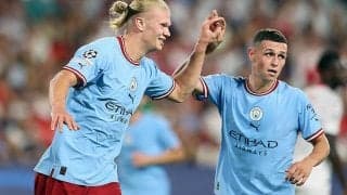 シティが低迷セビージャを完膚なきまでに粉砕！　ハーランドが対セビージャ3戦連続の2ゴール！《CL》