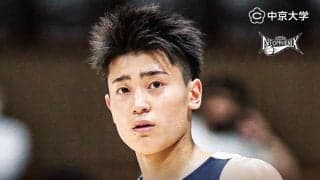 男子U22日本代表候補の高橋快成（中京大）が三遠ネオフェニックスの特別指定選手に