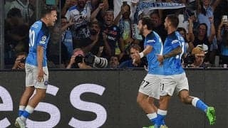 躍動ナポリがリバプールを4発粉砕、圧勝で白星スタート《CL》