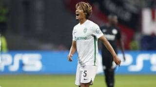 ｢川崎で培ったもの｣!! スポルティング・守田英正がCLデビュー戦で1A含む2ゴールに絡む大活躍! フランクフルト・鎌田大地と長谷部誠との｢日本代表対決｣を制する圧巻のプレー