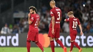 低調続くリバプールをファーディナンド氏も酷評「ナポリ戦の前半45分間は恥だった」