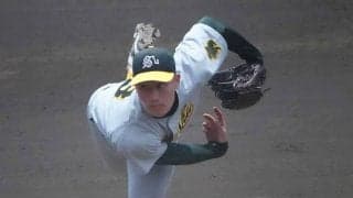 【大学野球】大学日本代表の専大・菊地吏玖がプロ志望届　元アメフト部の東大・阿久津怜生も