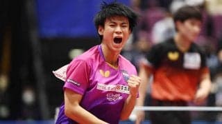 戸上隼輔 豪打爆発！日本のエース張本智和を圧倒して優勝【卓球 全農CUP TOP32】