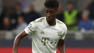 コマンがトレーニング中に負傷、筋肉系のトラブル