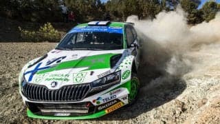 WRCアクロポリス：WRC2はリンドホルムがトップ、ミケルセンはリタイア後に再スタートを選択