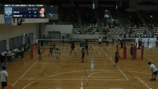 関西大学バレーボール連盟 男子1部秋季リーグ戦 Bコート【見逃し配信】