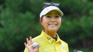 女子ゴルフで観客絶叫「うわぁー！」　青木瀬令奈、ホールインワン未遂に「惜しい～」