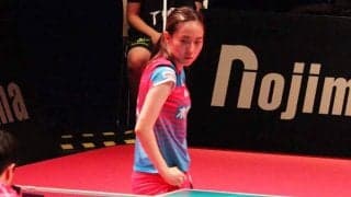 伊藤美誠のTリーグ初勝利の一方…石川佳純、0-4敗戦に「悔しい。勉強させてもらった」