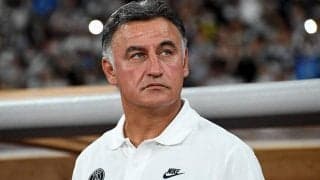 PSG監督ガルティエ、勝利も気分晴れず 「相手に希望抱かせた」