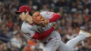 大谷翔平、空振りしたアルトゥーベの顔に反響　159kmの魔球に「表情が物語るエグイ球…」