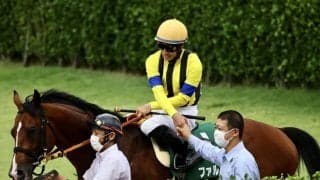 【京成杯AH】吉田隼「最後はギリギリ」ファルコニアが重賞初制覇