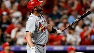 【MLB】42歳プホルス、歴代4位の通算697号　逆転18号2ランでAロッド抜き去る、2試合連発