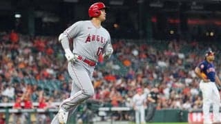 大谷翔平、右手一本34号「エイリアン弾」に米衝撃「うっかりして人間離れしたことを…」