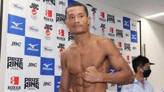 ボクシング平岡アンディが計量パス　デビュー21連勝へKO宣言「スリリングな試合になる」