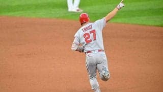 【MLB】マイク・トラウト、7試合連続本塁打に実況も「キングだ！」と興奮　驚愕のメジャー記録に王手