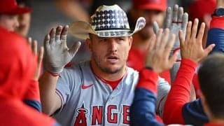 エンゼルスのトラウトが「７試合連発」でＭＬＢ記録に王手！現地記者も「信じられない」