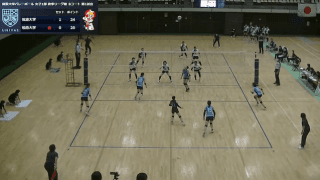 関東大学バレーボール連盟 女子1部秋季リーグ戦 Bコート【見逃し配信】