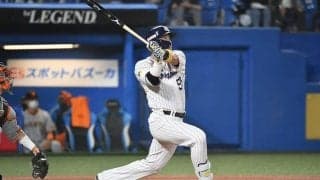 村上宗隆、バースに並ぶ54号　王貞治まであと1…巨人・菅野から4試合ぶり、歴代5位弾