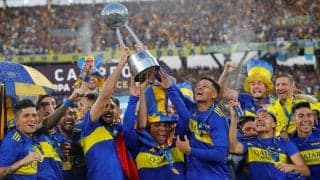 選手7人がゴール直後に一斉に「フェンスをよじ登って金網を揺らす」衝撃の喜び方に1.2万いいね！ ボカ・ジュニアーズのFPが歓喜のあまり異例の姿見せる