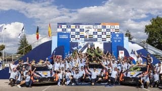 WRCアクロポリス：ジュリアン・モンセ「ヒョンデの歴史に新しい1ページ」イベント後記者会見